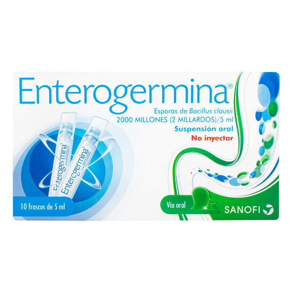 ENTEROGERMINA 5 ML 10 AMP BEBIBLES