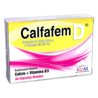 CALFAFEM D 600MG/250UI 30 CAP.BLAN
