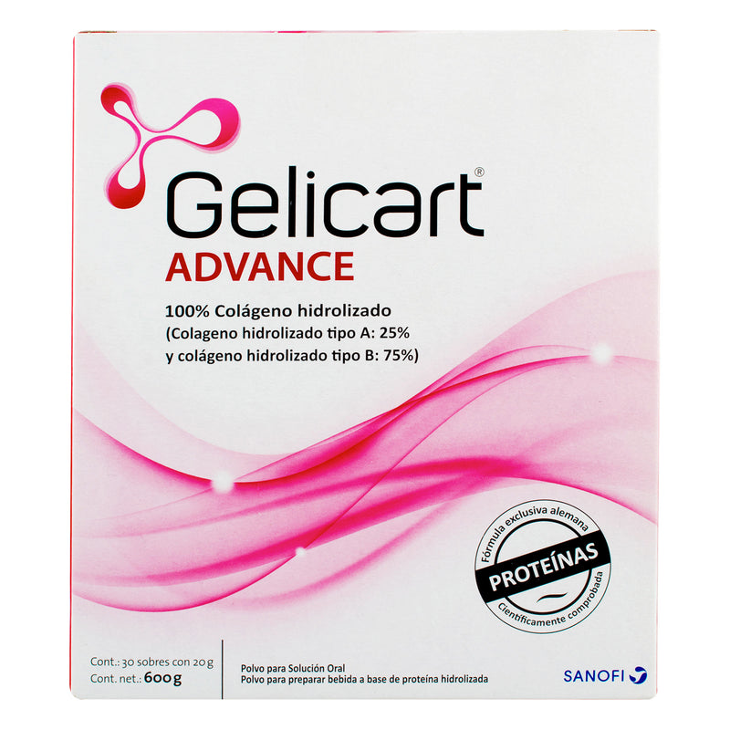 GELICART ADVANCE POLVO 30 SOBRES
