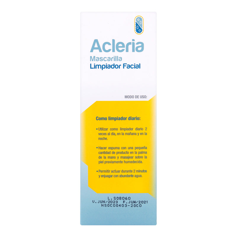 ACLERIA MASCARILLA LIMPIADOR FACIAL 150GR