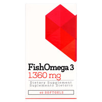 FISH OMEGA 3 1.360 MG 60 SOFTGELS