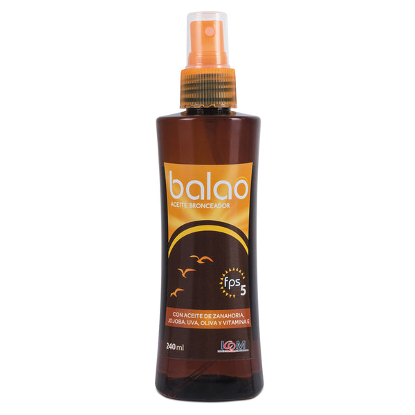 ACEITE BRONCEADOR BALAO SPF5 240 ML
