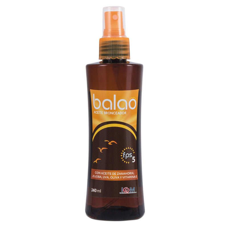 ACEITE BRONCEADOR BALAO SPF5 240 ML