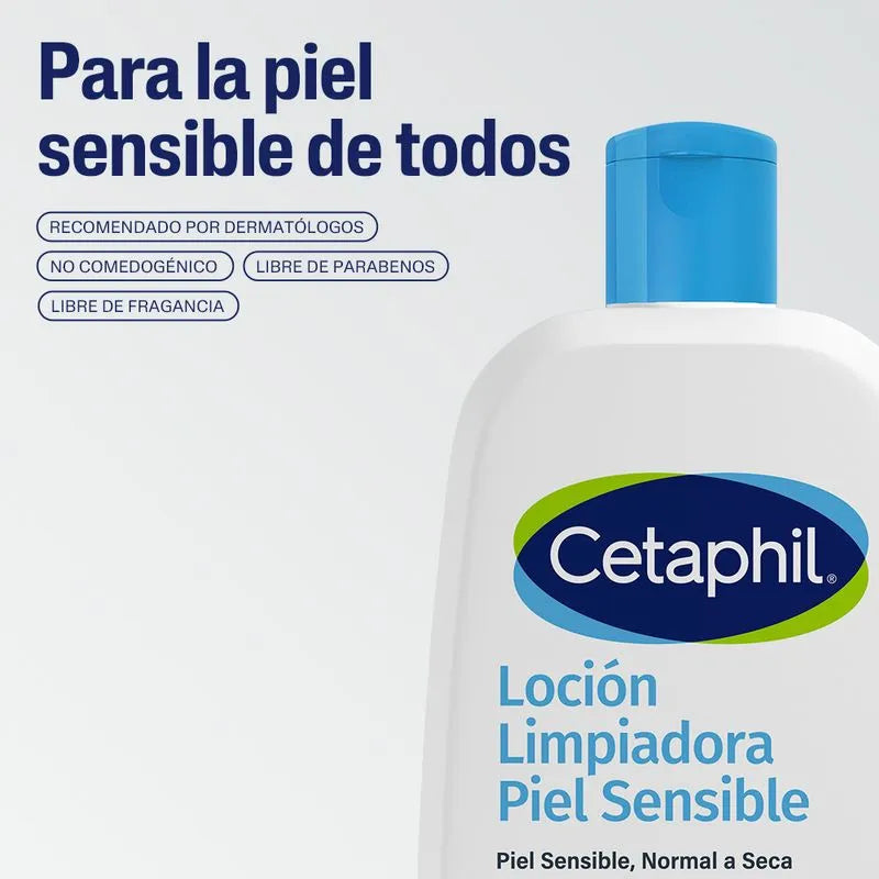 CETAPHIL LIMPIADOR PIEL SENSIBLE 236 ML