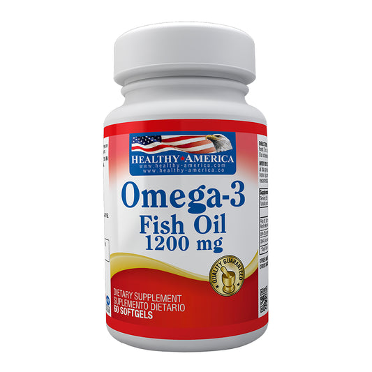 Omega 3 Fish Oil 1200 mg 60 Softgels