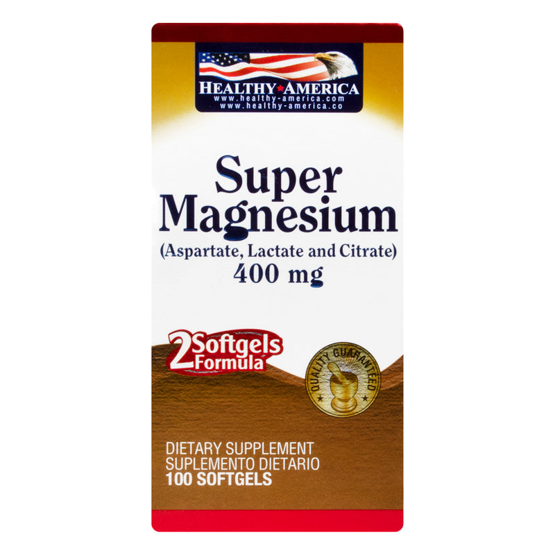 SUPER MAGNESIUM 400 MG 100 SOFTGELS