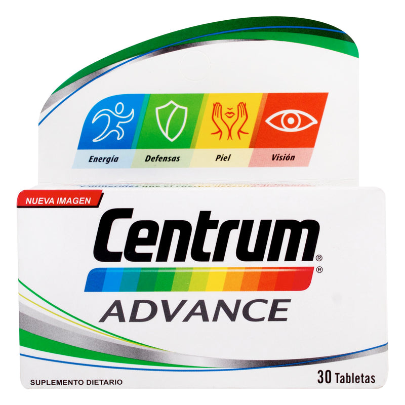 CENTRUM ADVANCE 30 TABLETAS