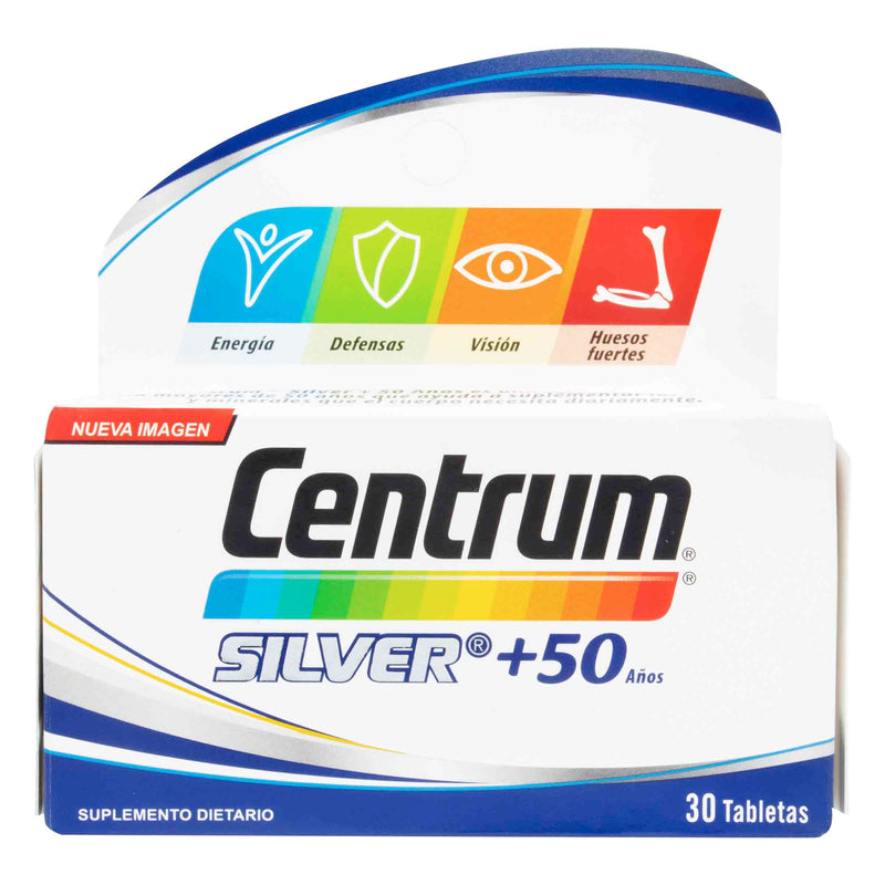 CENTRUM SILVER 50 AÑOS 30 TABLETAS