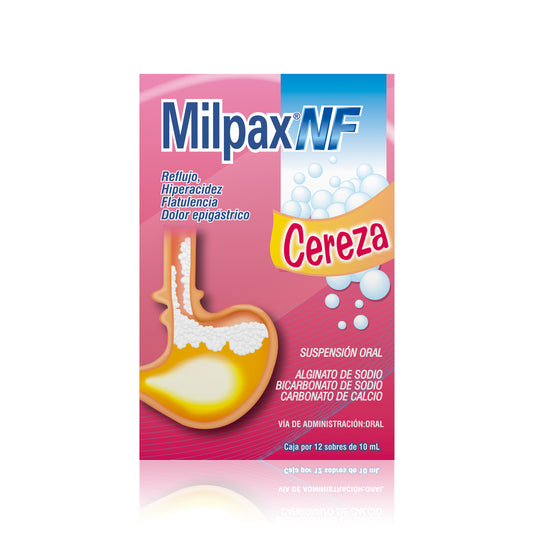 Milpax NF Cereza 10 ml 12 sobres