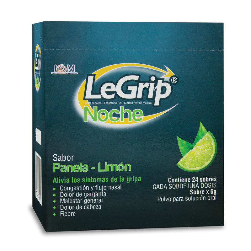 LEGRIP NOCHE 500 MG. 24 SBS