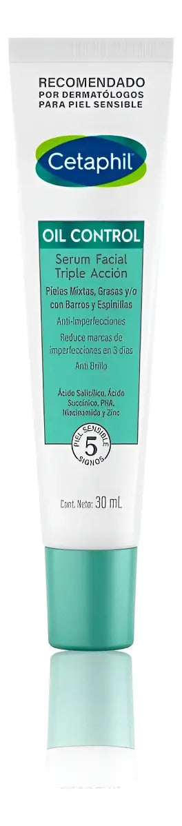 CETAPHIL OIL CONTROL SERUM FACIAL TRIPLE ACCION 30ML