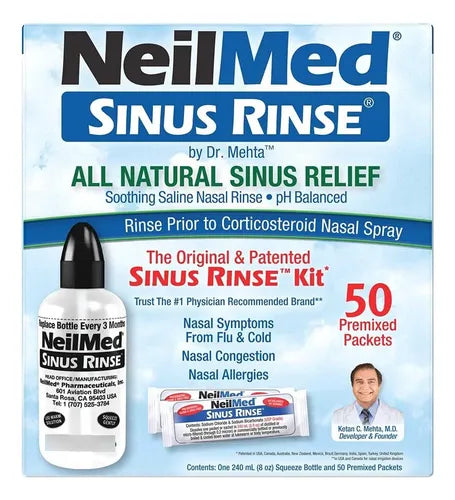 NEILMED SINUS RINSE 60 SOBRES