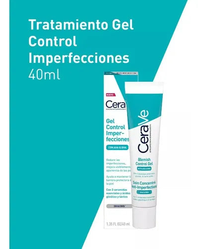 GEL FACIAL CERAVE CONTROL IMPERFECCIONES 40ML