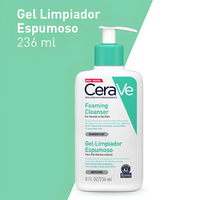 CERAVE GEL LIMPIADOR ESPUMOSO 236ML