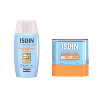 KIT ISDIN FUSION WATER MAGIC OIL CONTROL + INVISIBLE STICK