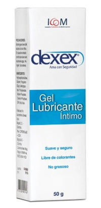 GEL LUBRICANTE INTIMO DEXEX 50 GR