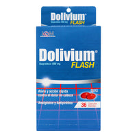 DOLIVIUM FLASH 400MG 36CAP.BLAN ICOM