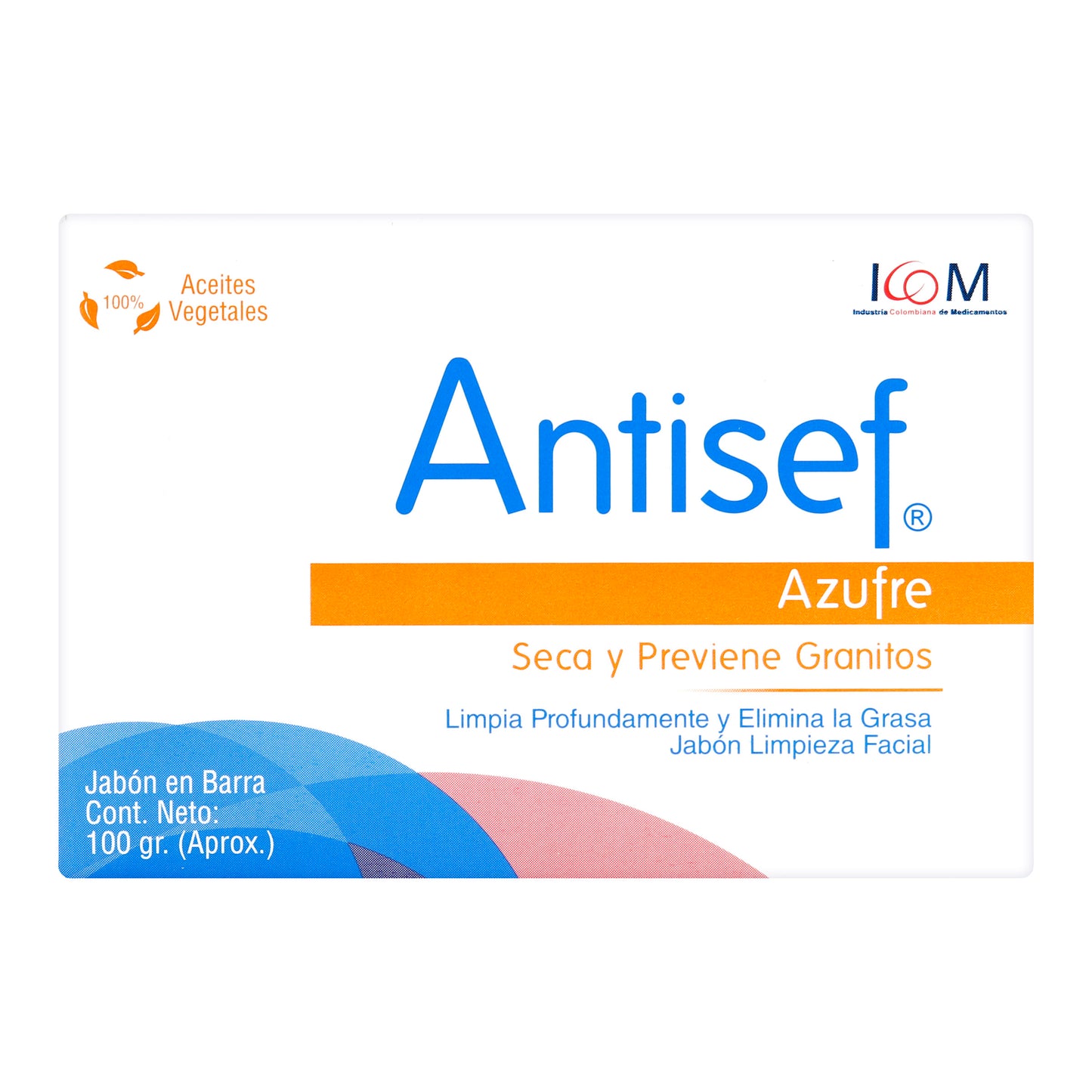 JABON ANTISEF ANTIACNE AZUFRE 100 GR