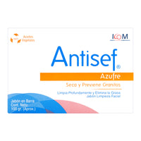 JABON ANTISEF ANTIACNE AZUFRE 100 GR