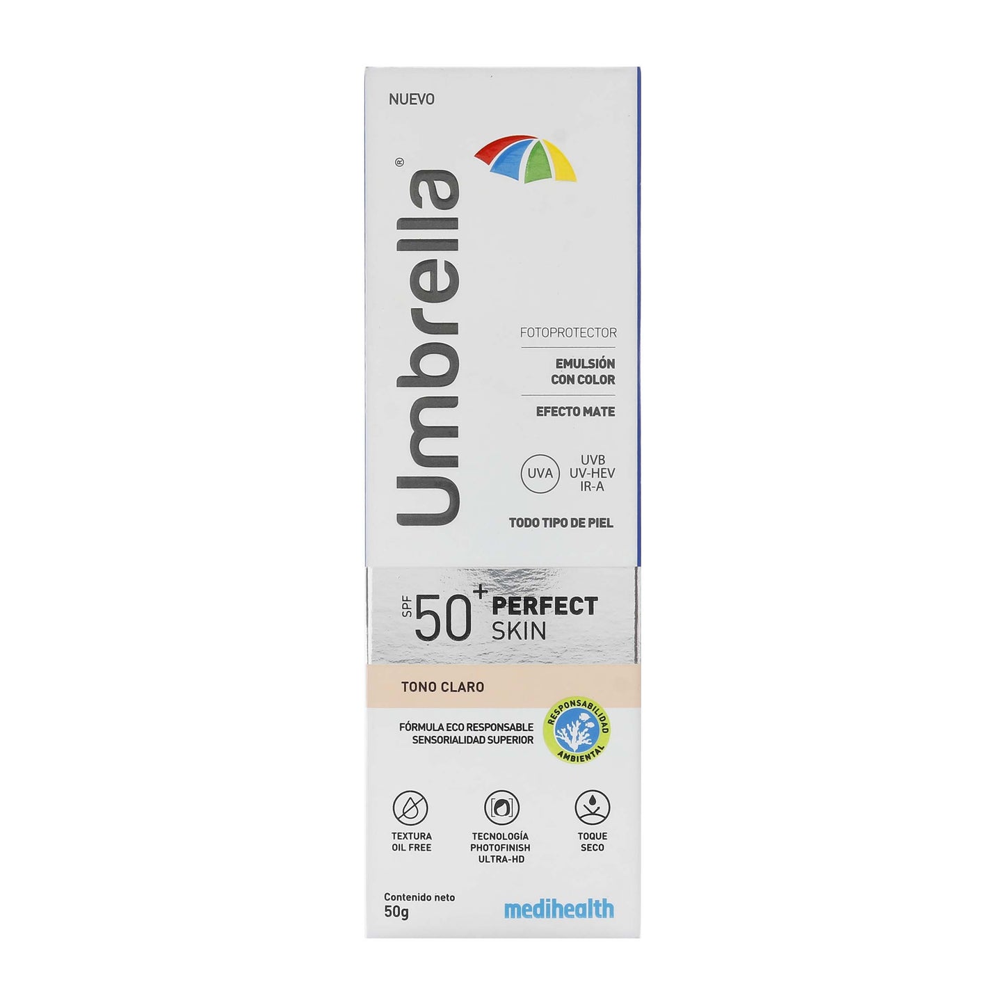 UMBRELLA PERFECT SKIN TONO CLARO 50 GR