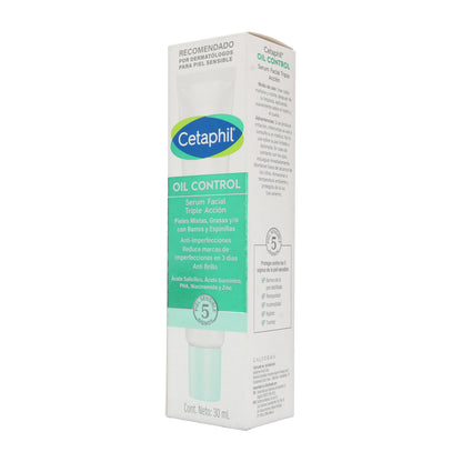 CETAPHIL OIL CONTROL SERUM FACIAL TRIPLE ACCION 30ML