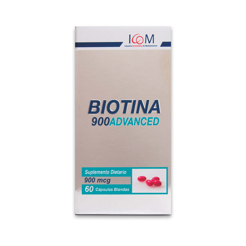 BIOTINA ADVANCED 900 MG 60 CAP.BLAN