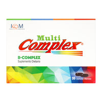 MULTICOMPLEX B-COMPLEX 30 CAPSULA BLANDA ICOM