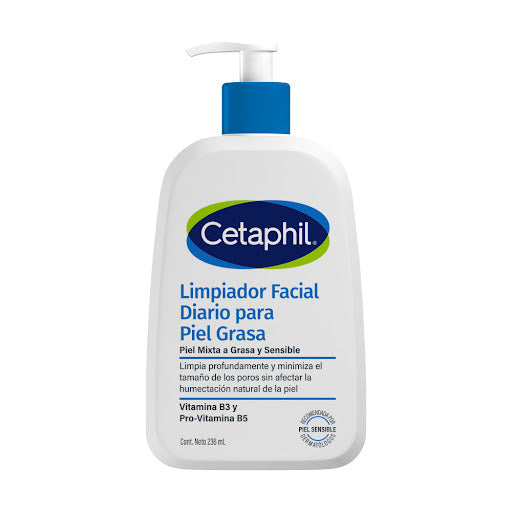 CETAPHIL LIMPIADOR FAC PIEL GRASA 237ML